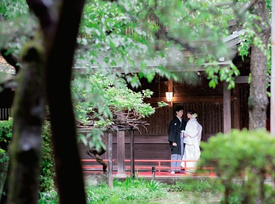 代々木八幡宮回廊